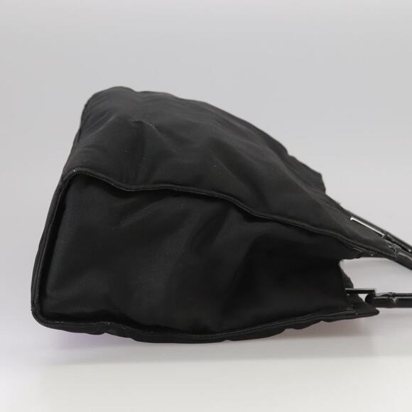 GUCCI Bamboo Hand Bag Nylon Black 002 1010 002 1010 - Picture 5 of 13